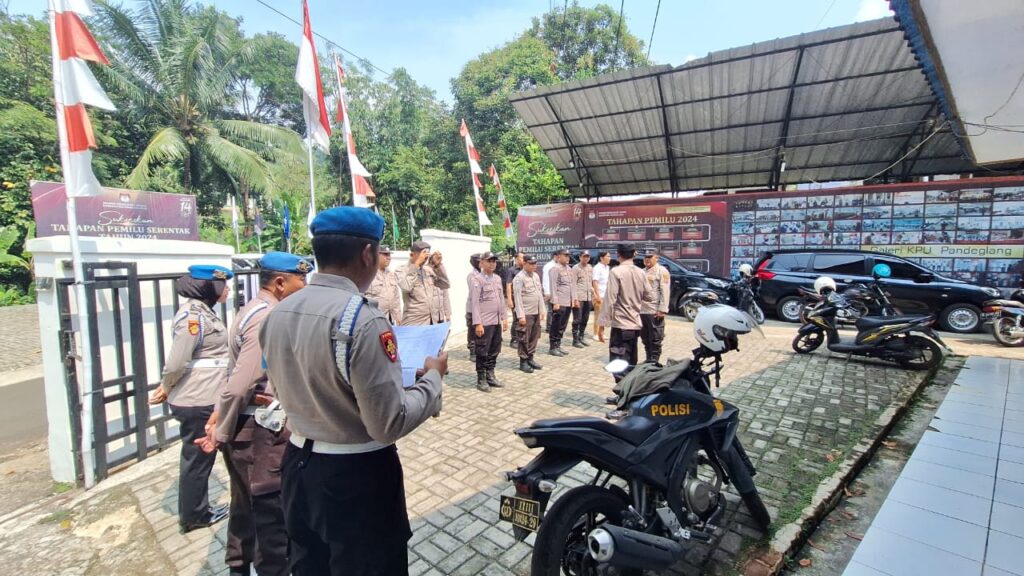 Polres Pandeglang Gelar Apel Persiapan Pengamanan Finalisasi Penetapan dan Pengumuman Calon Anggota DPRD 9 WhatsApp Image 2023 11 03 at 11.17.32