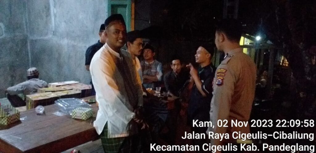 Patroli KRYD Polsek Cigeulis: Wujudkan Kamtibmas Aman dan Kondusif 1 WhatsApp Image 2023 11 03 at 21.06.55