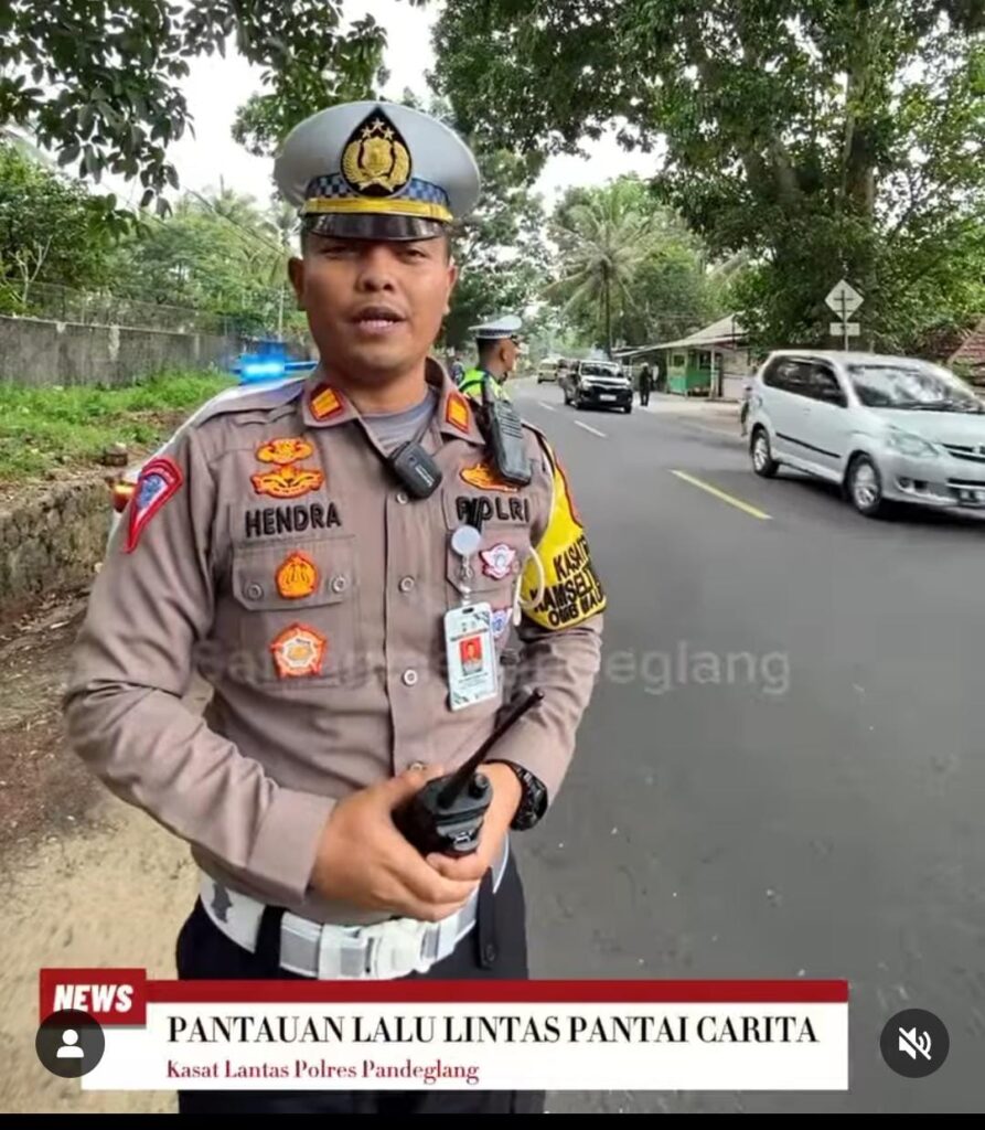 Satlantas Polres Pandeglang Pastikan Keamanan dan Kondusifitas Objek Wisata di Kabupaten Pandeglang Selama Libur Natal dan Tahun Baru 2024 5 WhatsApp Image 2023 12 27 at 14.53.51