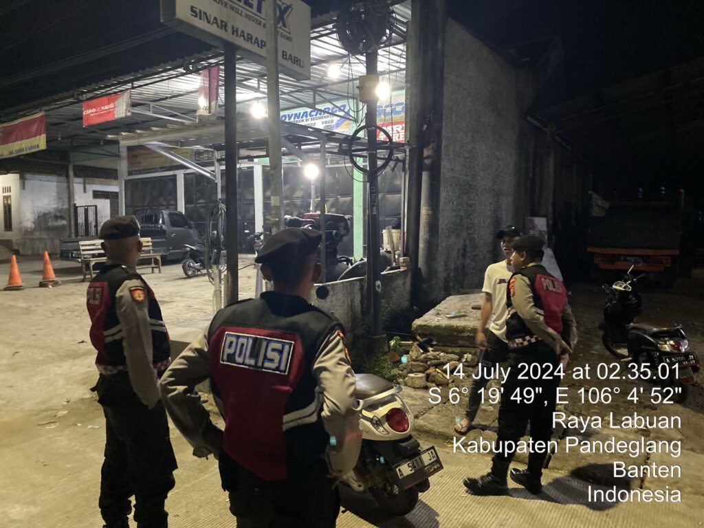 Sat Samapta Polres Pandeglang Gelar Patroli Malam Antisipasi Aksi Kriminalitas yang Meresahkan Masyarakat 5 WhatsApp Image 2024 07 14 at 06.29.09