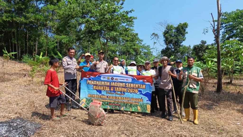 Dukung Ketahanan Pangan, Polsek Panimbang Tanam Bibit Jagung di Lahan 2,5 Hektare 2 MConverter.eu WhatsApp Image 2026 06 08 at 14.38.46